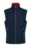 Ascender 2-Layer Softshell Bodywarmer Navy / Classic Red