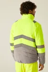 Hi-Vis 2-Tone Thermal Baffle Jacket Yellow
