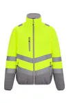 Hi-Vis 2-Tone Thermal Baffle Jacket Yellow