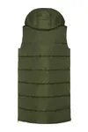 Reine Padded Vest 3/4 Army Green 15