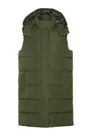 Reine Padded Vest 3/4 Army Green 15
