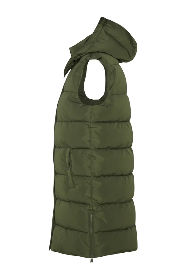 Reine Padded Vest 3/4 Army Green 15