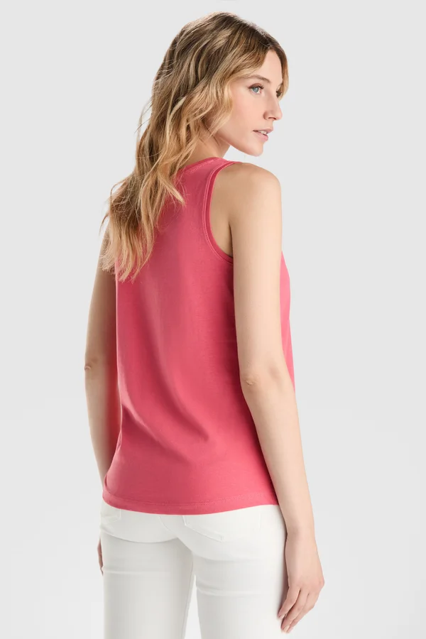Women´s Nara Top Chrysanthemum Red 262