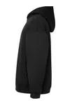 Otto Unisex Oversize Hooded Sweatshirt Black 02