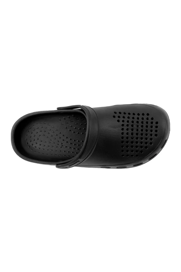 Dan Sanitary Flat Shoe Black 02