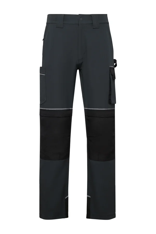 Multi-pocket Stretch Work Trousers Wall Dark Lead 46