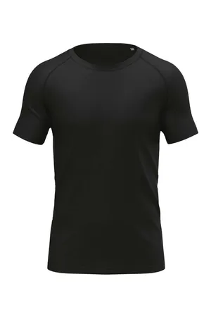 Seamless Sports-T black opal