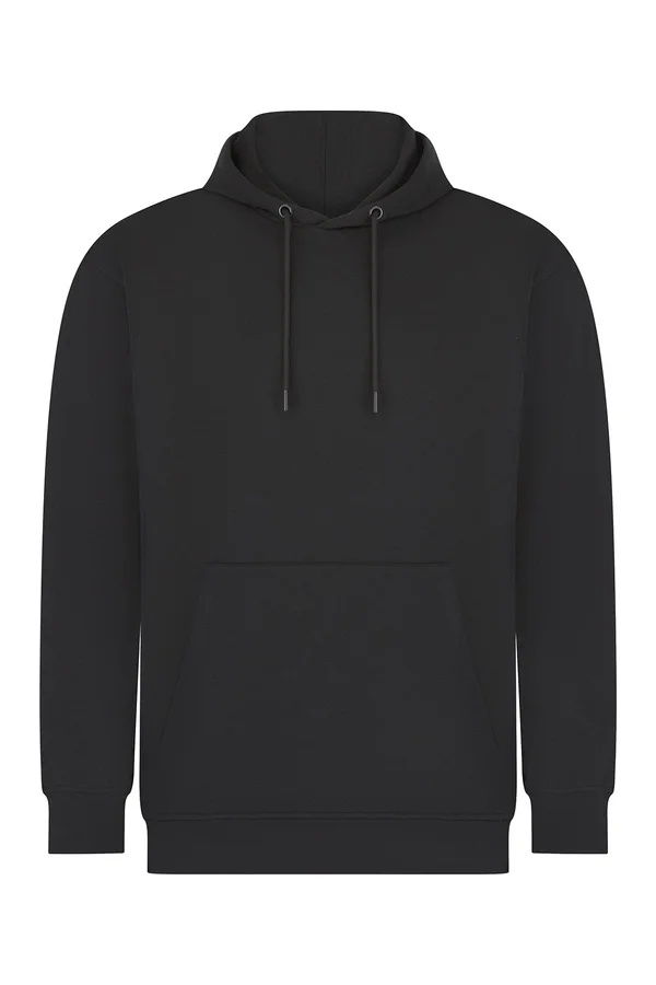 Unisex Sustainable Fashion Hoody Black