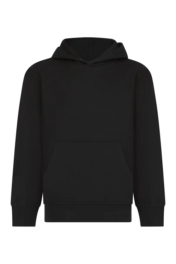 Kids´ Sustainable Fashion Hoody Black