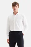 Men´s Shirt Regular Fit Extra Longsleeve White
