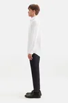Men´s Shirt Regular Fit Extra Longsleeve White
