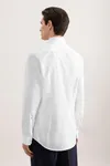 Men´s Shirt Shaped Fit Extra Longsleeve White