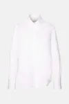 Women´s Oversize Popeline Blouse Longsleee White