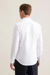Men´s Shirt Slim Fit Fine Twill Longsleeve White