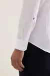 Men´s Shirt Slim Fit Fine Twill Longsleeve White