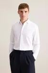 Men´s Shirt Slim Fit Fine Twill Longsleeve White