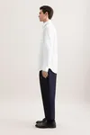 Men´s Shirt Slim Fit Extra Longsleeve White