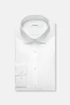 Men´s Shirt Slim Fit Extra Longsleeve White