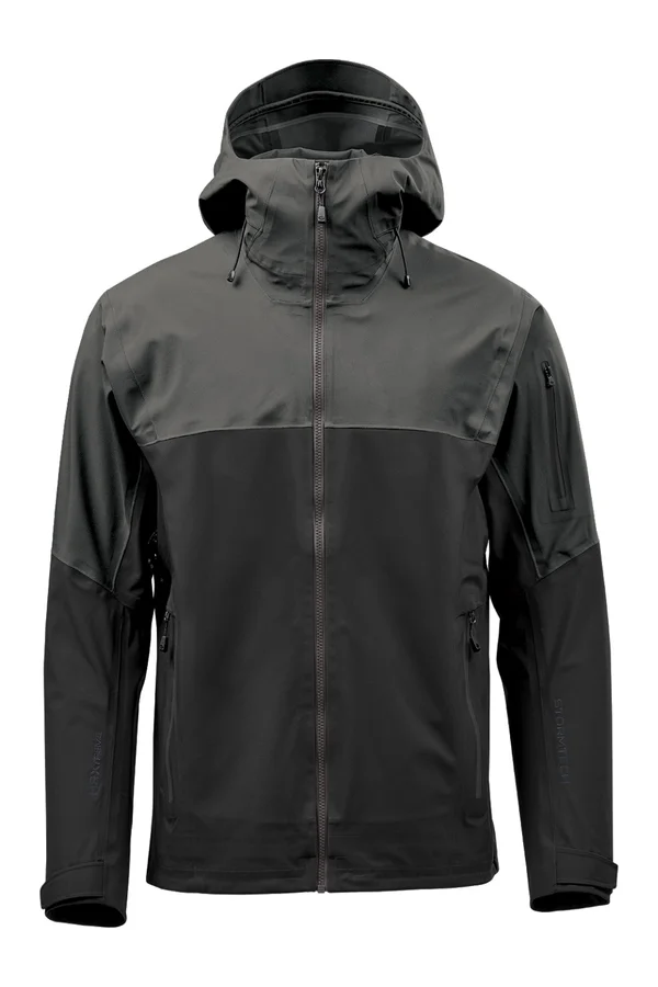 Men's Vertex Stormshell Jacket Granite / Black