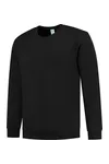 Unisex Crew Neck Sweat deep black