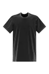 Unisex Vintage Organic Cotton Relaxed Fit T-Shirt Vintage Black