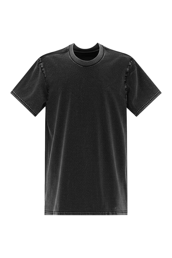 Unisex Vintage Organic Cotton Relaxed Fit T-Shirt Vintage Black
