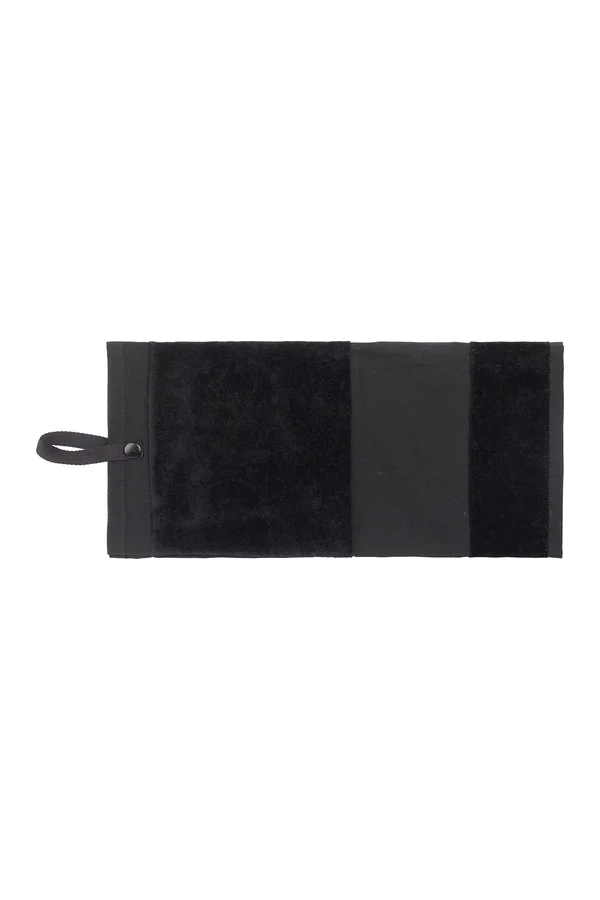 Deluxe Velour Golf Towel Black