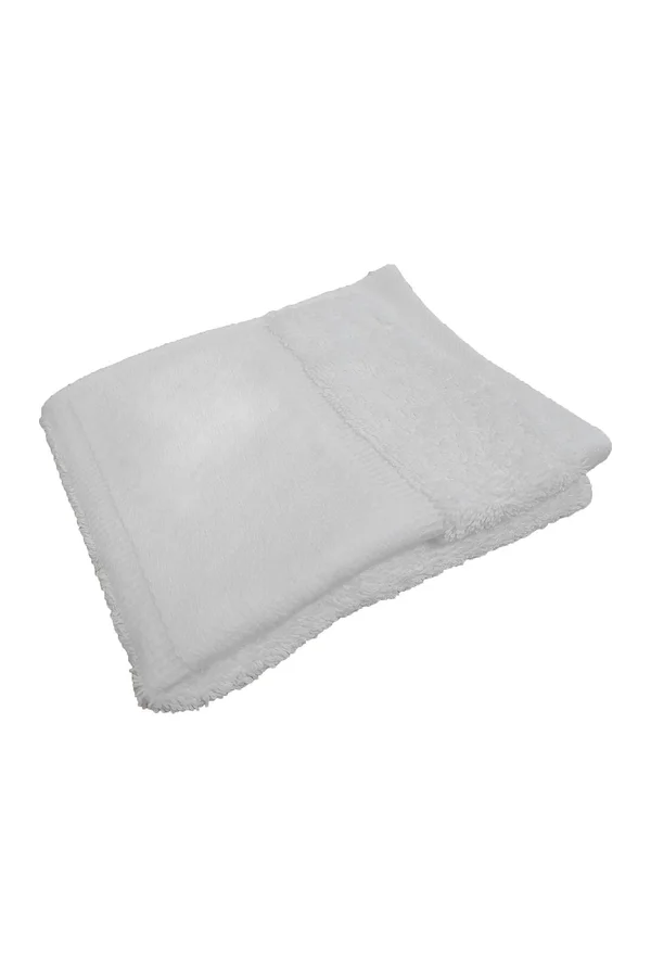 Organic Guest Towel White