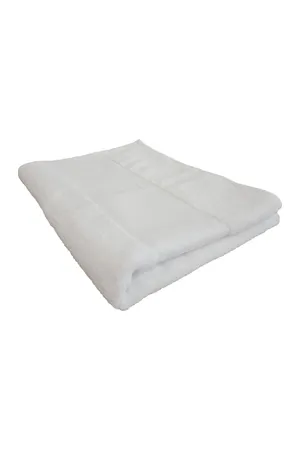 Organic Bath Sheet White