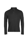 Pima Cotton Long Sleeve Polo