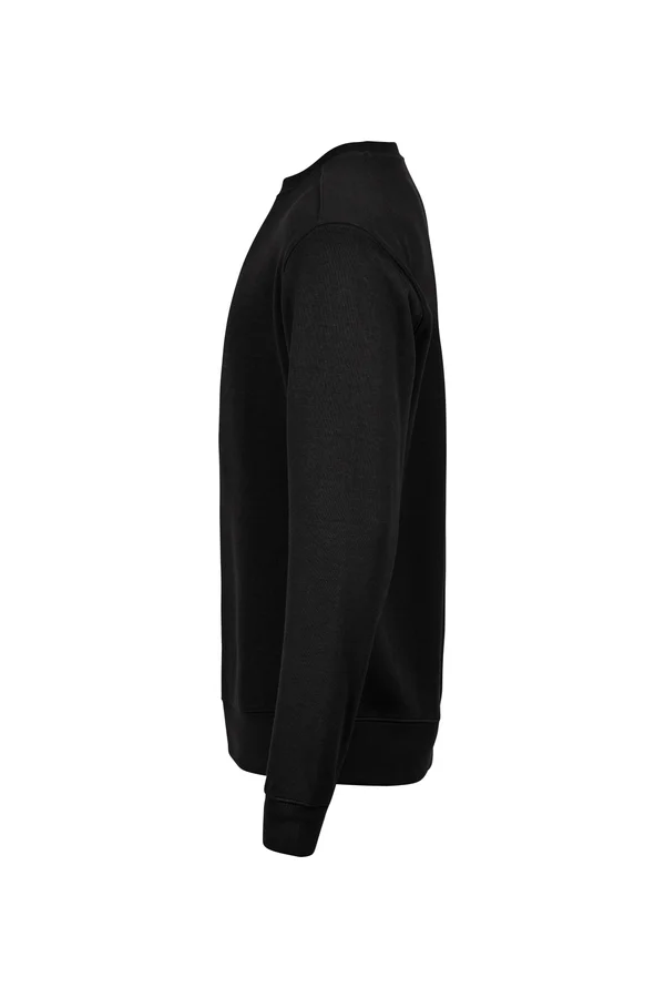 Ribbed Interlock Crew Neck