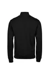 Ribbed Interlock Half Zip