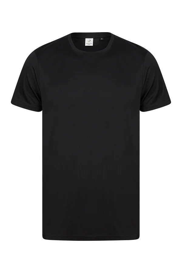 Recycled Performance T Black