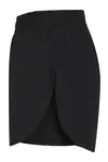 Ladies´ Double Layer Sport Shorts Black / Black