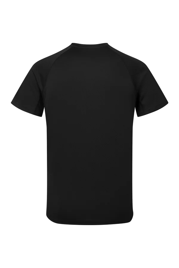 Men´s Panelled Tech Tee Black