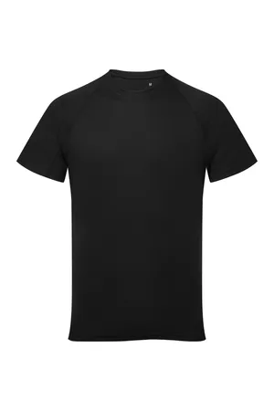 Men´s Panelled Tech Tee Black