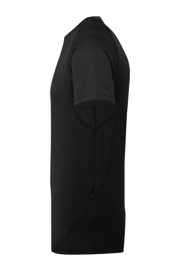 Men´s Panelled Tech Tee Black