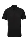 Men´s Panelled Polo Black
