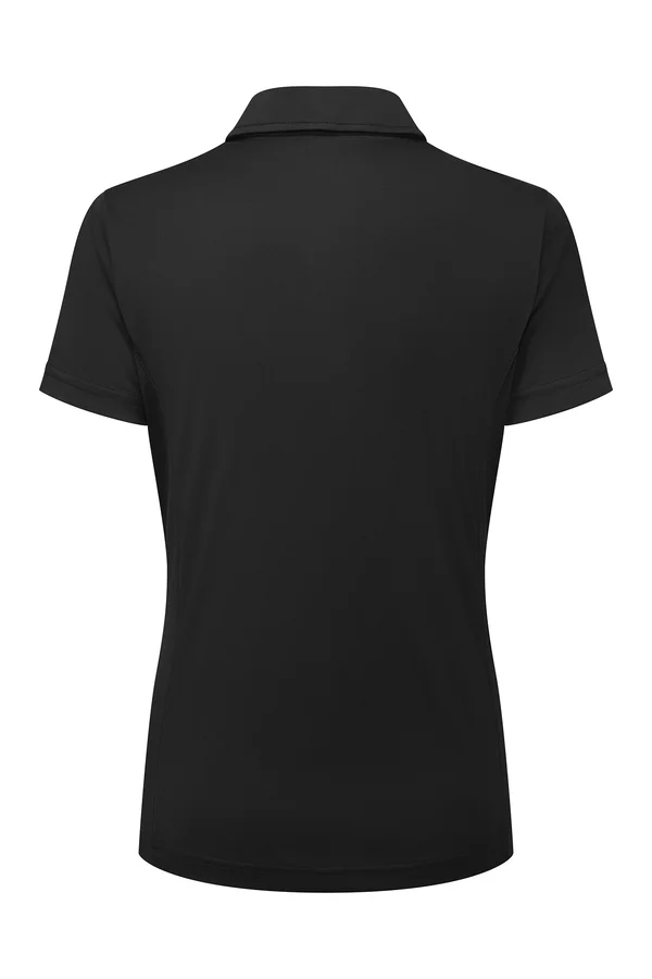 Women´s Panelled Polo Black