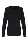 Women´s Long Sleeve Performance T-Shirt Black
