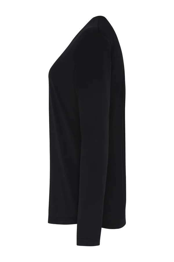 Women´s Long Sleeve Performance T-Shirt Black