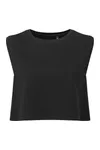 Women´s TriDri® Organic Crop Tank Black