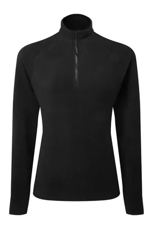 Women´s TriDri® Recycled Elements Active Fitted Fleece Black