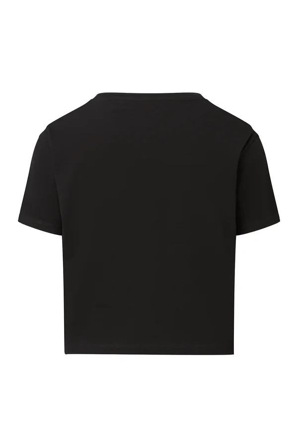 Kids Boxy Tee Black