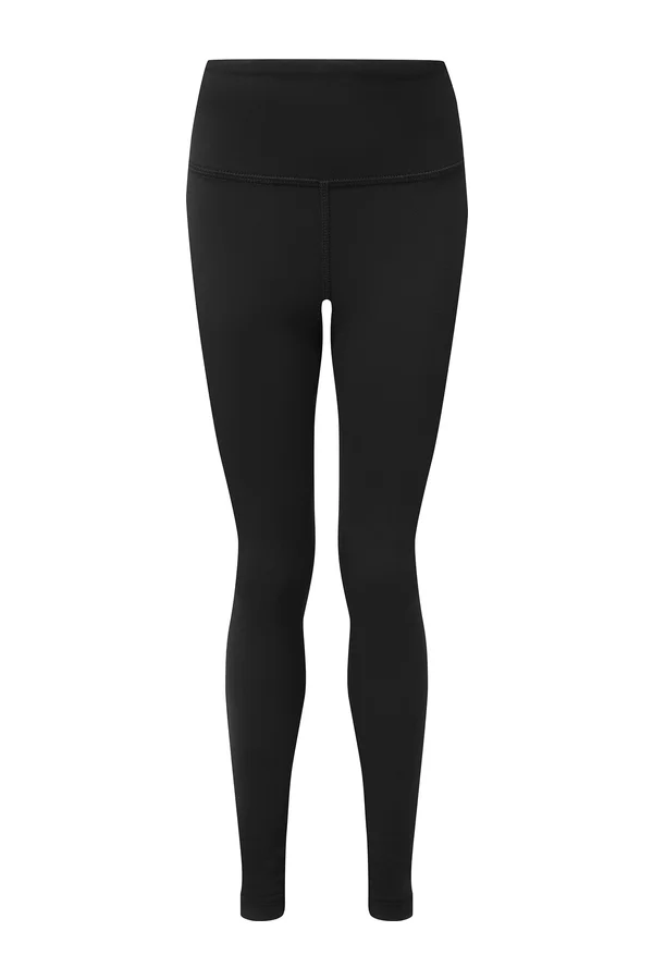 Kids Recycled Performance Leggings Black