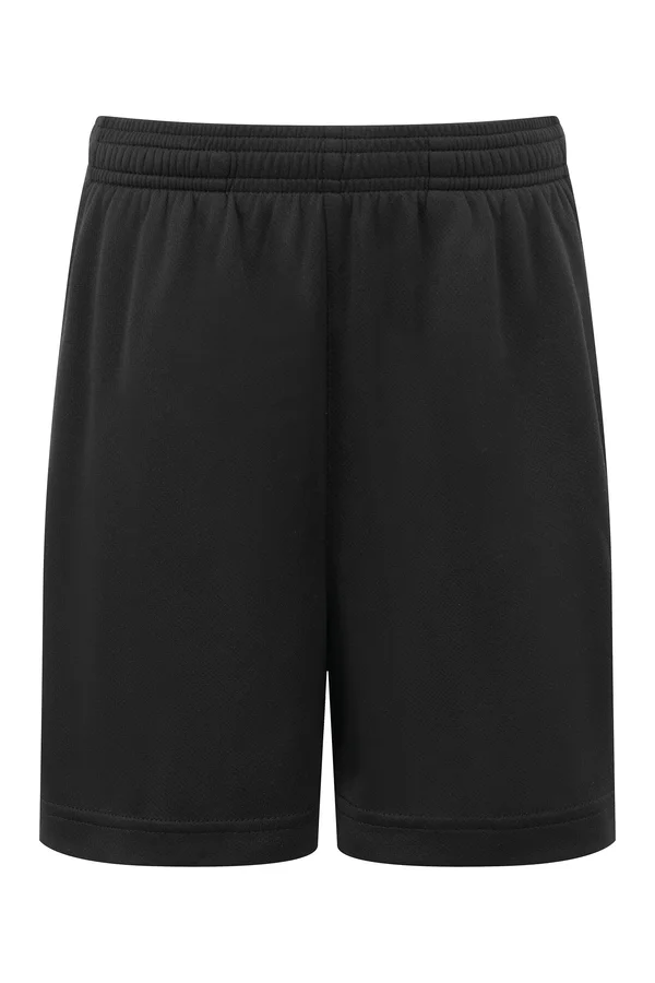 Unisex TriDri® Ion-Charge performance shorts Black