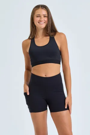 Women´s Recycled Micro Shorts Black
