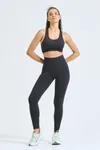 Women´s Recycled Scrunch Leggings Black