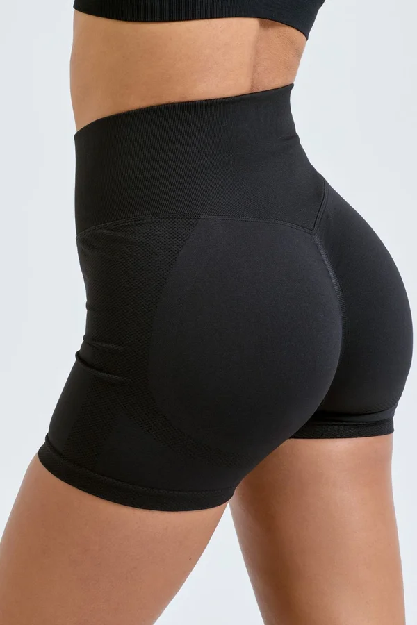 Women´s TriDri® Recycled Scrunch Shorts Black