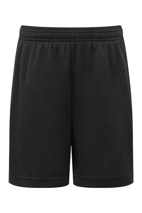 Kids TriDri® Ion-Charge performance shorts Black